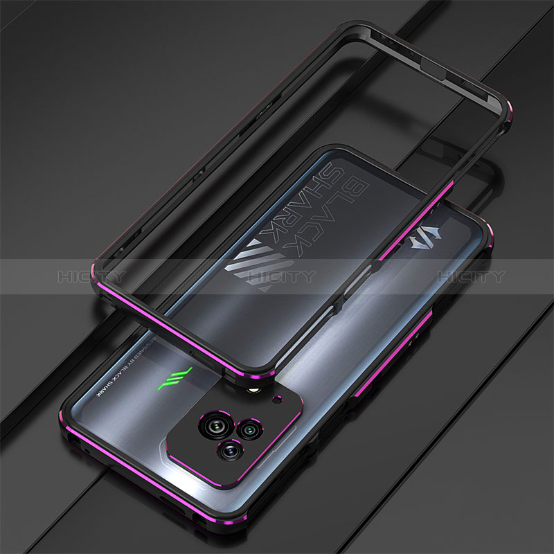 Funda Bumper Lujo Marco de Aluminio Carcasa para Xiaomi Black Shark 5 Pro 5G