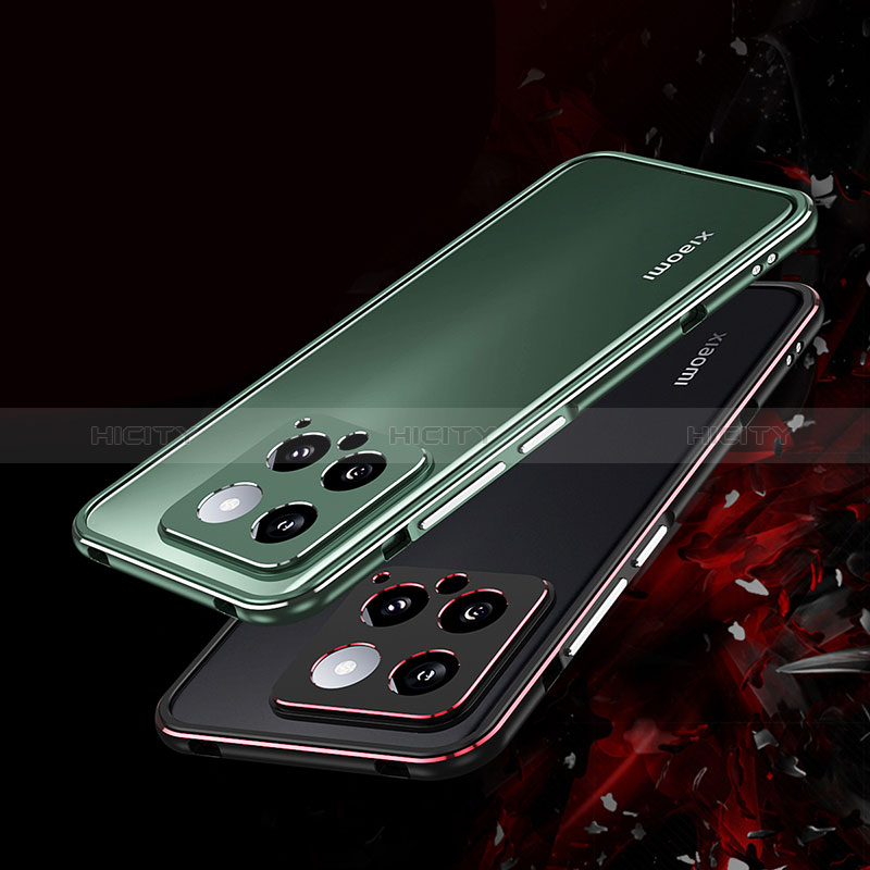 Funda Bumper Lujo Marco de Aluminio Carcasa para Xiaomi Mi 14 Pro 5G