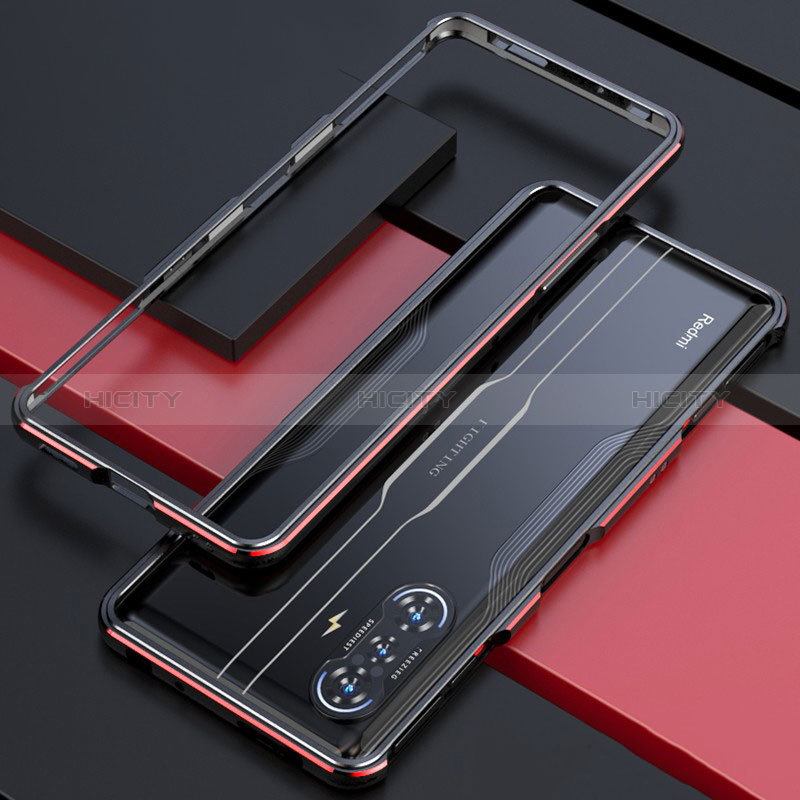 Funda Bumper Lujo Marco de Aluminio Carcasa para Xiaomi Redmi K40 Gaming 5G