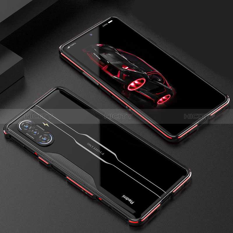 Funda Bumper Lujo Marco de Aluminio Carcasa para Xiaomi Redmi K40 Gaming 5G