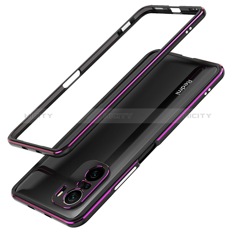 Funda Bumper Lujo Marco de Aluminio Carcasa para Xiaomi Redmi K40 Pro 5G