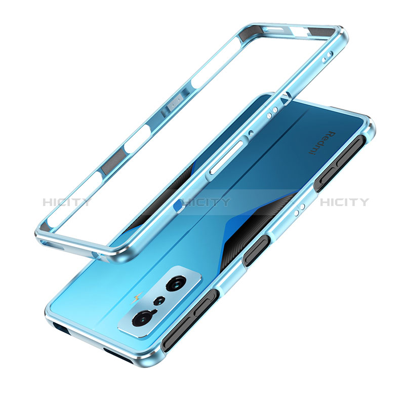 Funda Bumper Lujo Marco de Aluminio Carcasa para Xiaomi Redmi K50 Gaming 5G