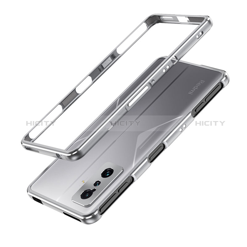 Funda Bumper Lujo Marco de Aluminio Carcasa para Xiaomi Redmi K50 Gaming 5G