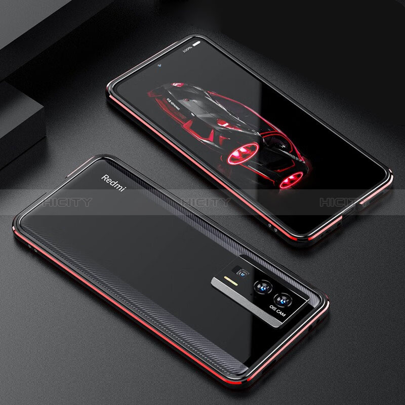 Funda Bumper Lujo Marco de Aluminio Carcasa para Xiaomi Redmi K60 Pro 5G