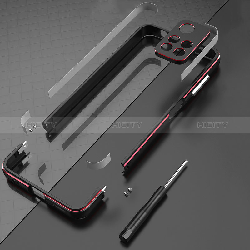 Funda Bumper Lujo Marco de Aluminio Carcasa para Xiaomi Redmi Note 11 Pro+ Plus 5G