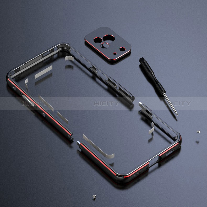 Funda Bumper Lujo Marco de Aluminio Carcasa S01 para Xiaomi Black Shark 5 5G