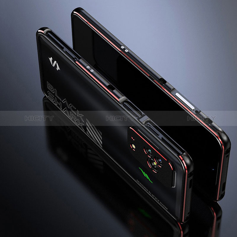 Funda Bumper Lujo Marco de Aluminio Carcasa S01 para Xiaomi Black Shark 5 5G