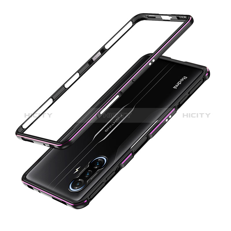 Funda Bumper Lujo Marco de Aluminio Carcasa S01 para Xiaomi Poco F3 GT 5G