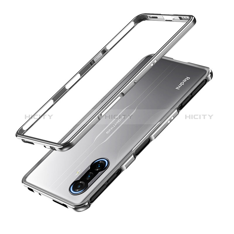 Funda Bumper Lujo Marco de Aluminio Carcasa S01 para Xiaomi Poco F3 GT 5G