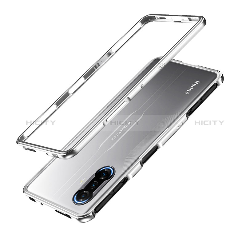 Funda Bumper Lujo Marco de Aluminio Carcasa S01 para Xiaomi Poco F3 GT 5G