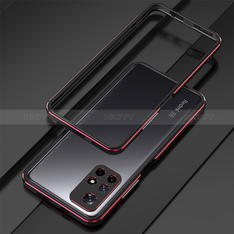 Funda Bumper Lujo Marco de Aluminio Carcasa S01 para Xiaomi Redmi Note 11T 5G