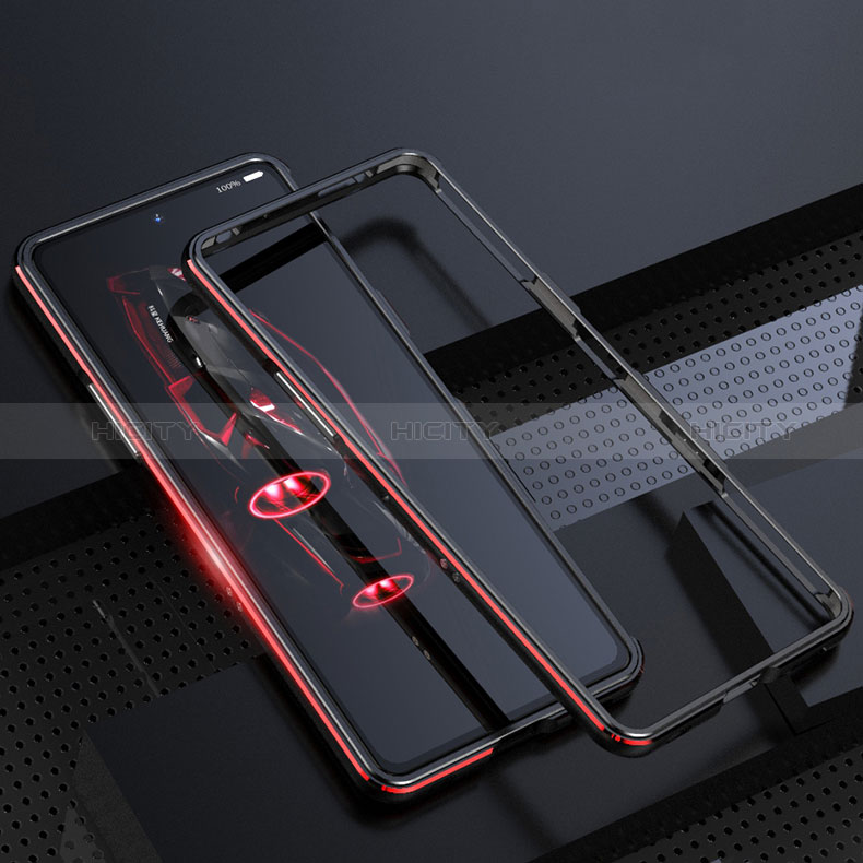 Funda Bumper Lujo Marco de Aluminio Carcasa S02 para Xiaomi Redmi K40 Gaming 5G