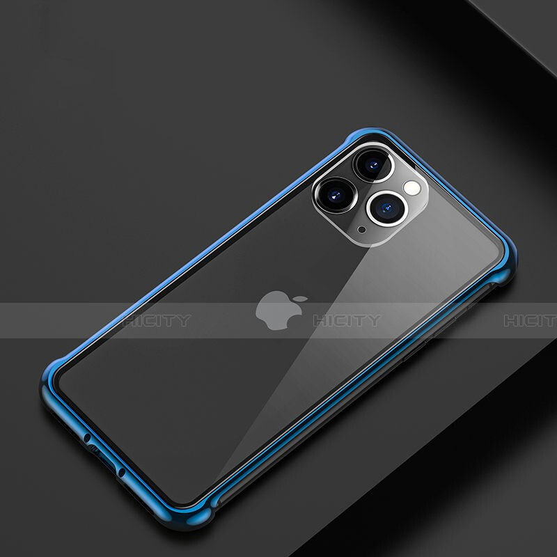 Funda Bumper Lujo Marco de Aluminio Carcasa T01 para Apple iPhone 11 Pro