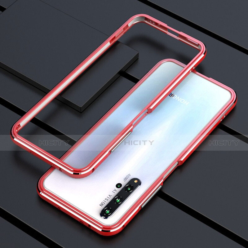 Funda Bumper Lujo Marco de Aluminio Carcasa T01 para Huawei Honor 20