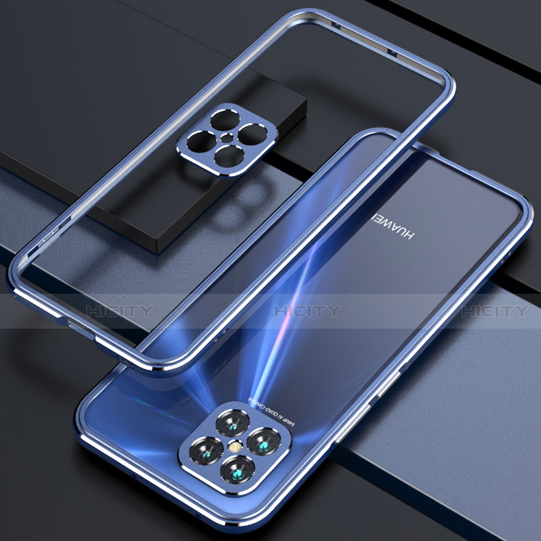 Funda Bumper Lujo Marco de Aluminio Carcasa T01 para Huawei Nova 8 SE 5G