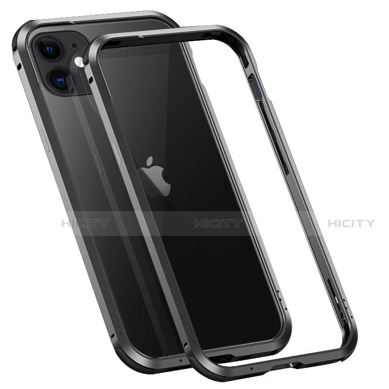 Funda Bumper Lujo Marco de Aluminio Carcasa T02 para Apple iPhone 12 Mini