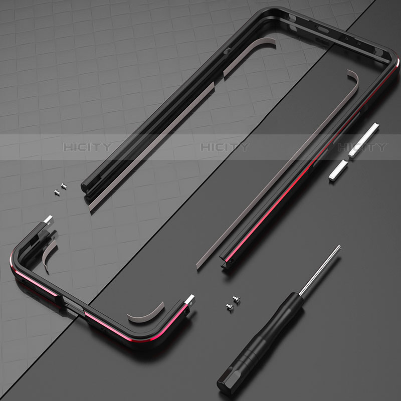 Funda Bumper Lujo Marco de Aluminio Carcasa T02 para Xiaomi Mi 11 Lite 5G NE