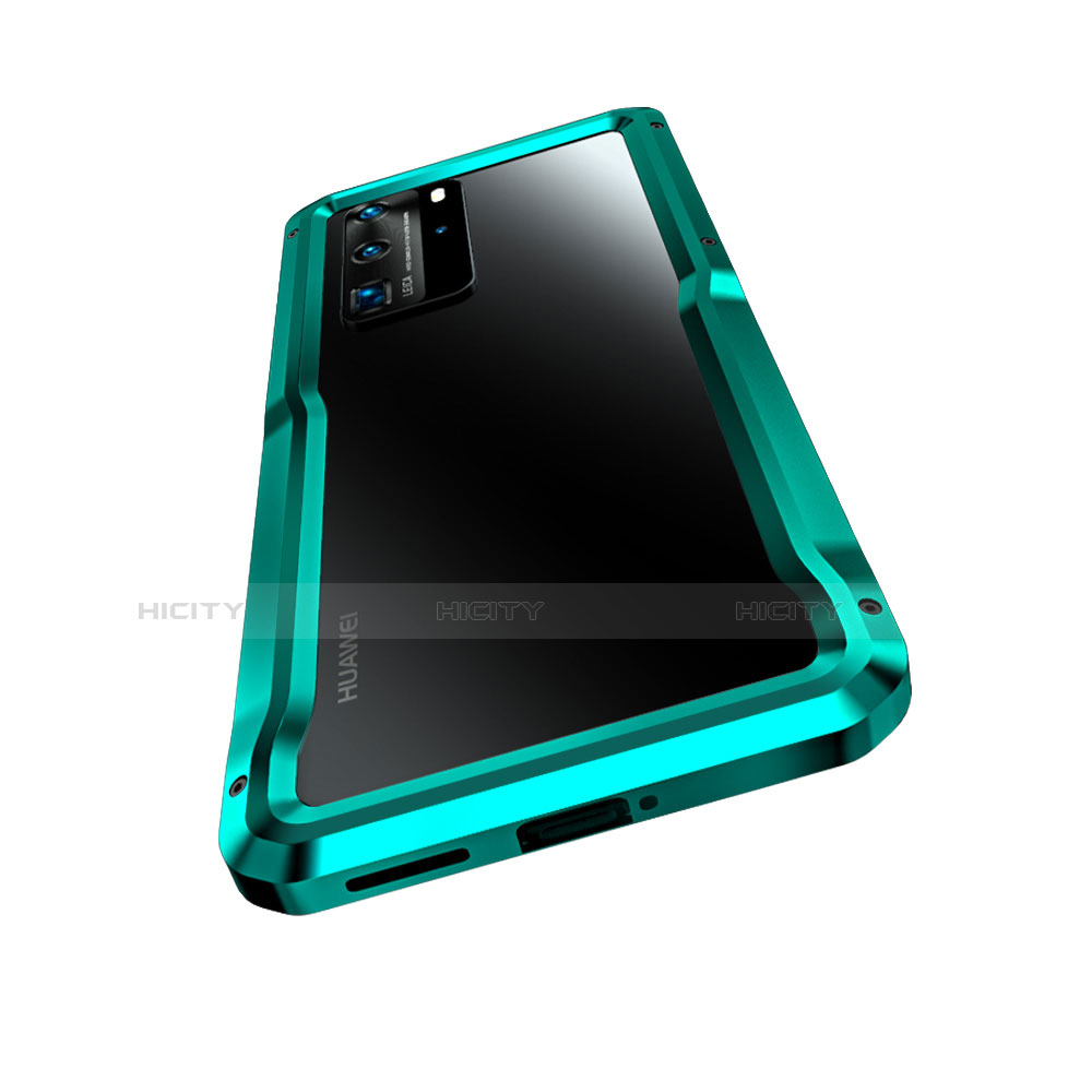 Funda Bumper Lujo Marco de Aluminio Carcasa T03 para Huawei P40 Pro