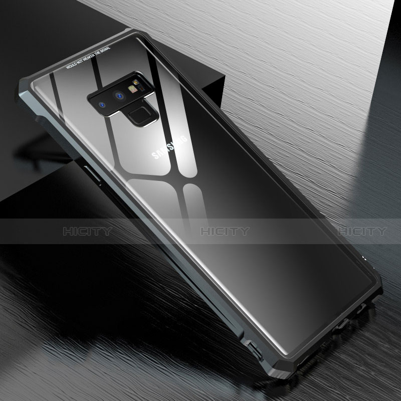 Funda Bumper Lujo Marco de Aluminio Espejo 360 Grados Carcasa M01 para Samsung Galaxy Note 9