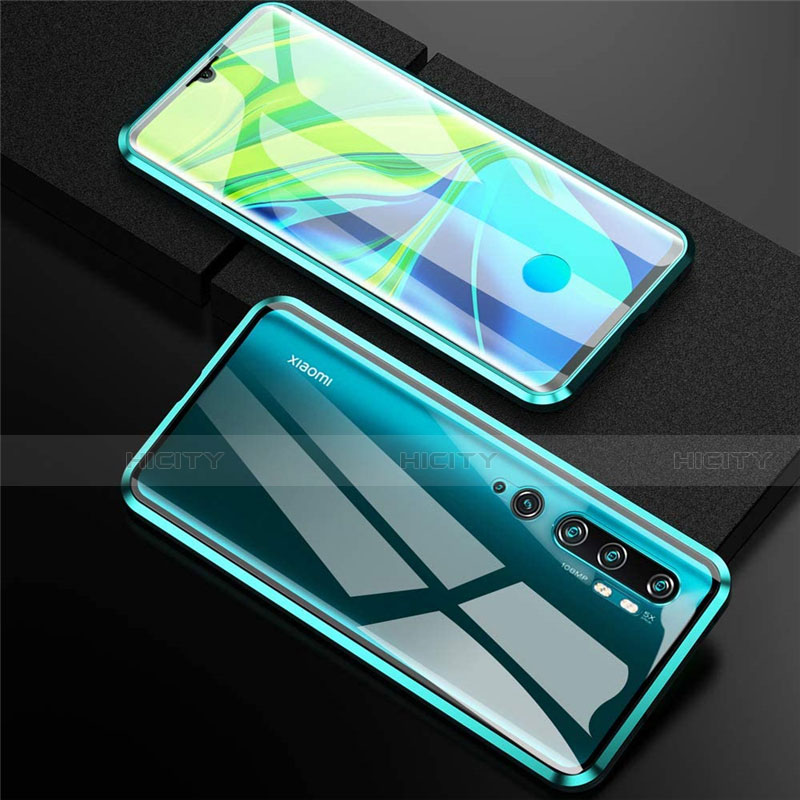 Funda Bumper Lujo Marco de Aluminio Espejo 360 Grados Carcasa M01 para Xiaomi Mi Note 10 Pro