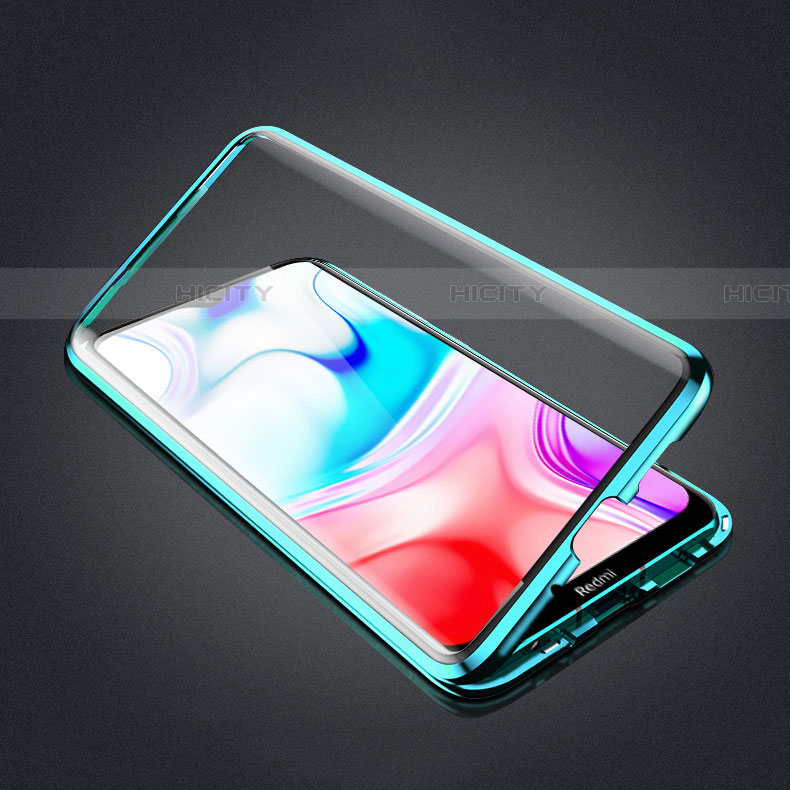 Funda Bumper Lujo Marco de Aluminio Espejo 360 Grados Carcasa M01 para Xiaomi Redmi 8