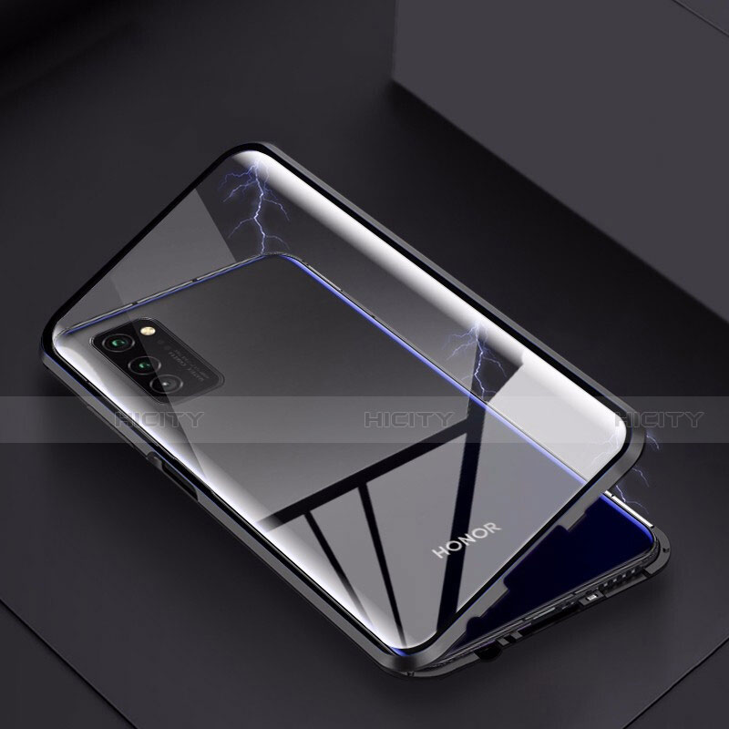 Funda Bumper Lujo Marco de Aluminio Espejo 360 Grados Carcasa M02 para Huawei Honor V30 Pro 5G