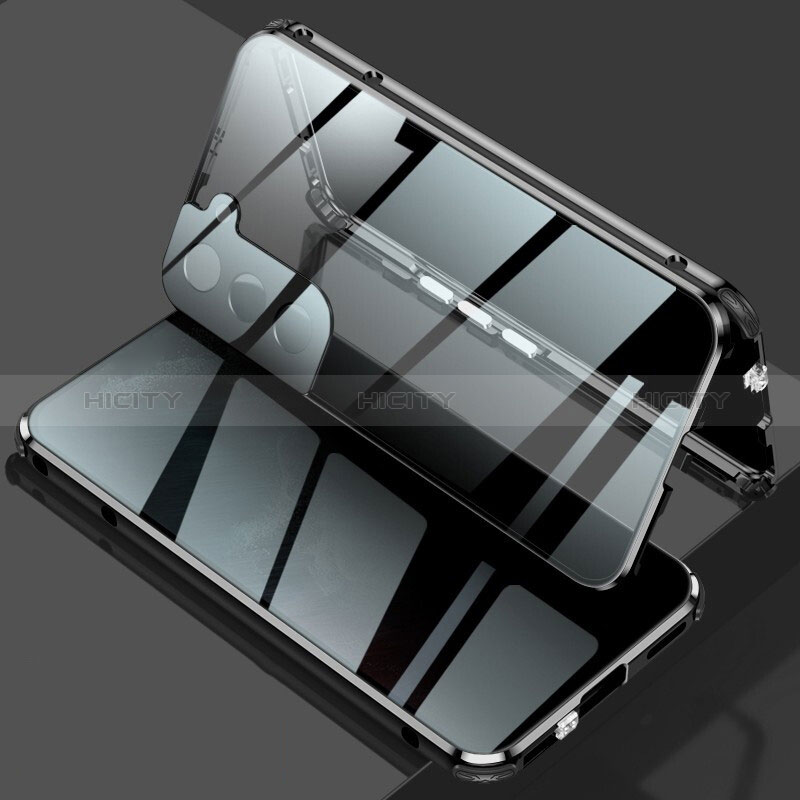 Funda Bumper Lujo Marco de Aluminio Espejo 360 Grados Carcasa M02 para Samsung Galaxy S24 5G