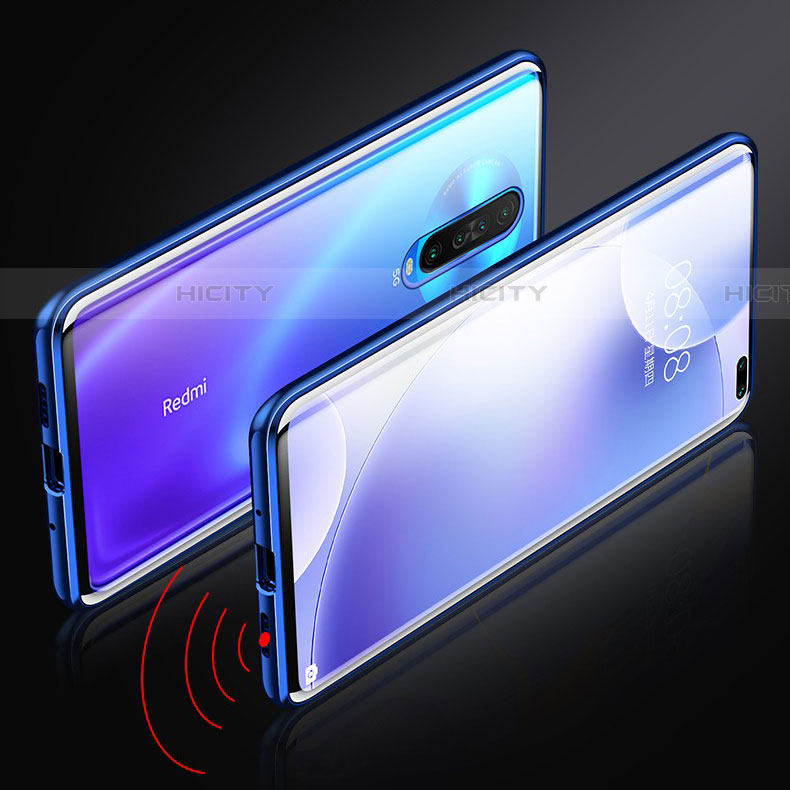 Funda Bumper Lujo Marco de Aluminio Espejo 360 Grados Carcasa M02 para Xiaomi Poco X2