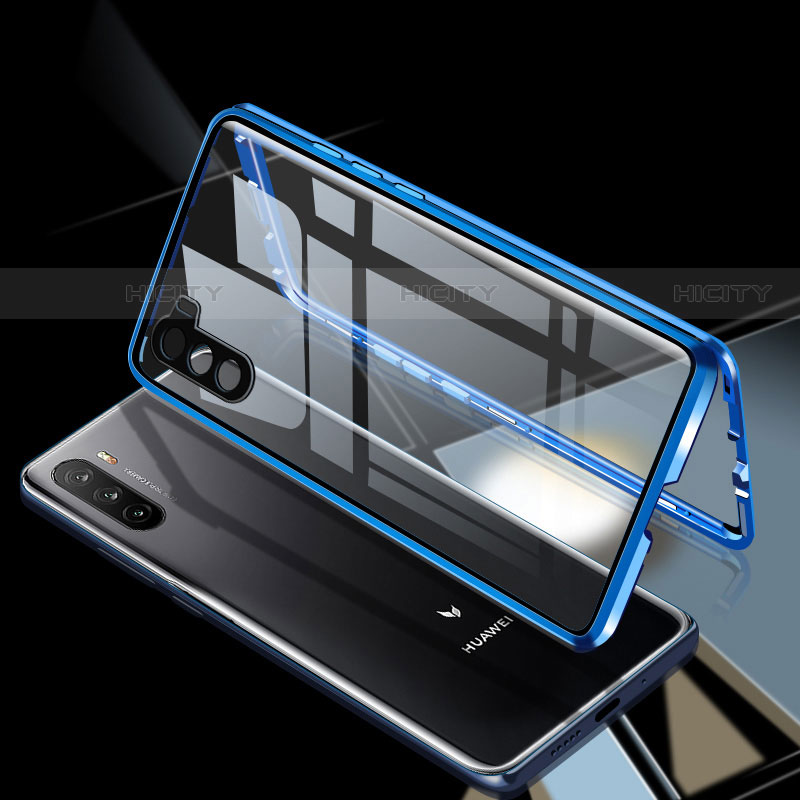 Funda Bumper Lujo Marco de Aluminio Espejo 360 Grados Carcasa M03 para Huawei Mate 40 Lite 5G