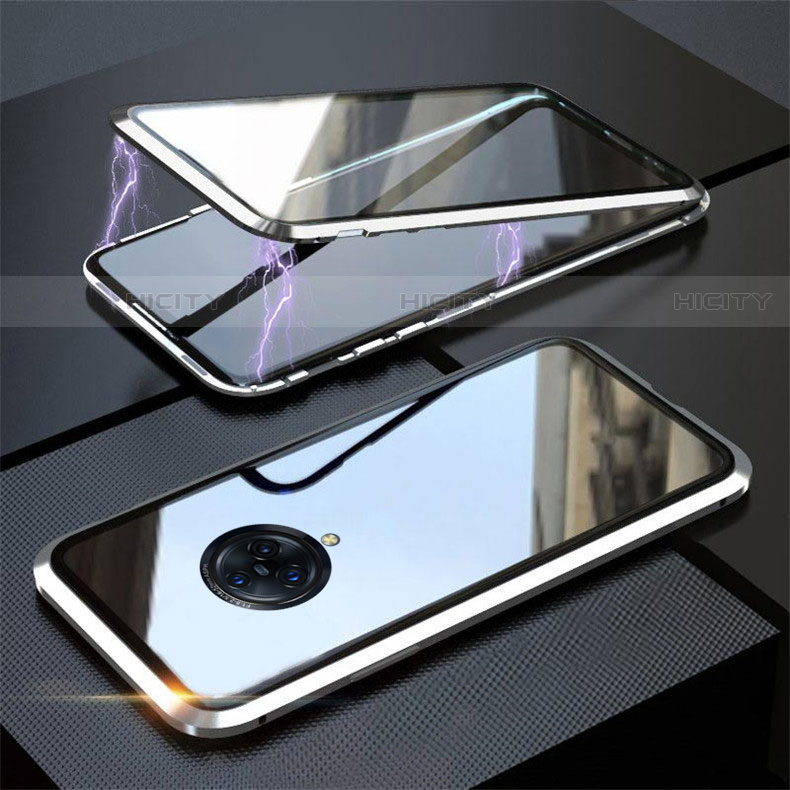 Funda Bumper Lujo Marco de Aluminio Espejo 360 Grados Carcasa M03 para Vivo Nex 3