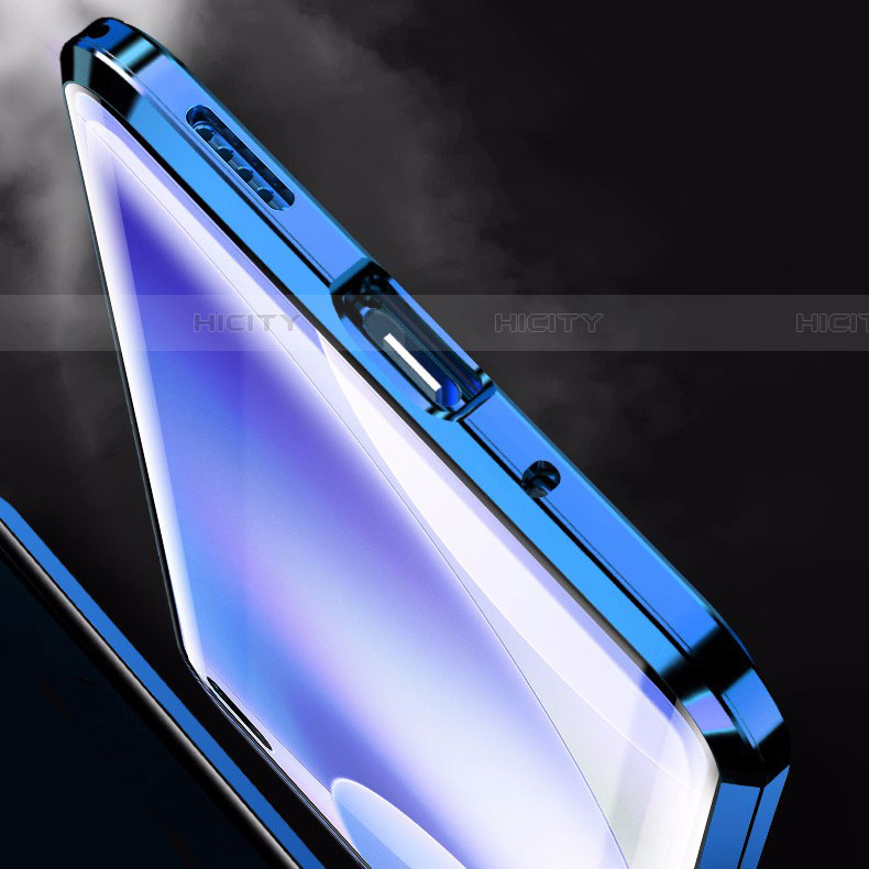 Funda Bumper Lujo Marco de Aluminio Espejo 360 Grados Carcasa M04 para Xiaomi Redmi K30 5G