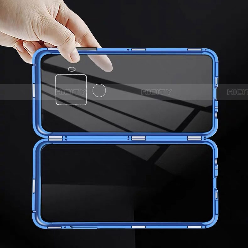 Funda Bumper Lujo Marco de Aluminio Espejo 360 Grados Carcasa M07 para Huawei Nova 5i Pro