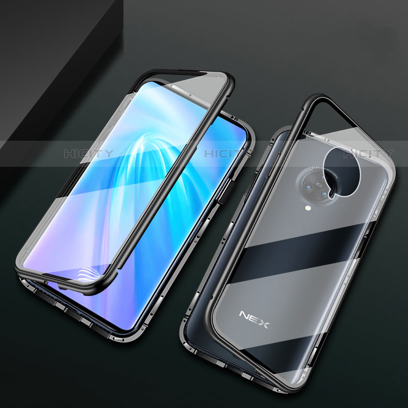 Funda Bumper Lujo Marco de Aluminio Espejo 360 Grados Carcasa M10 para Vivo Nex 3