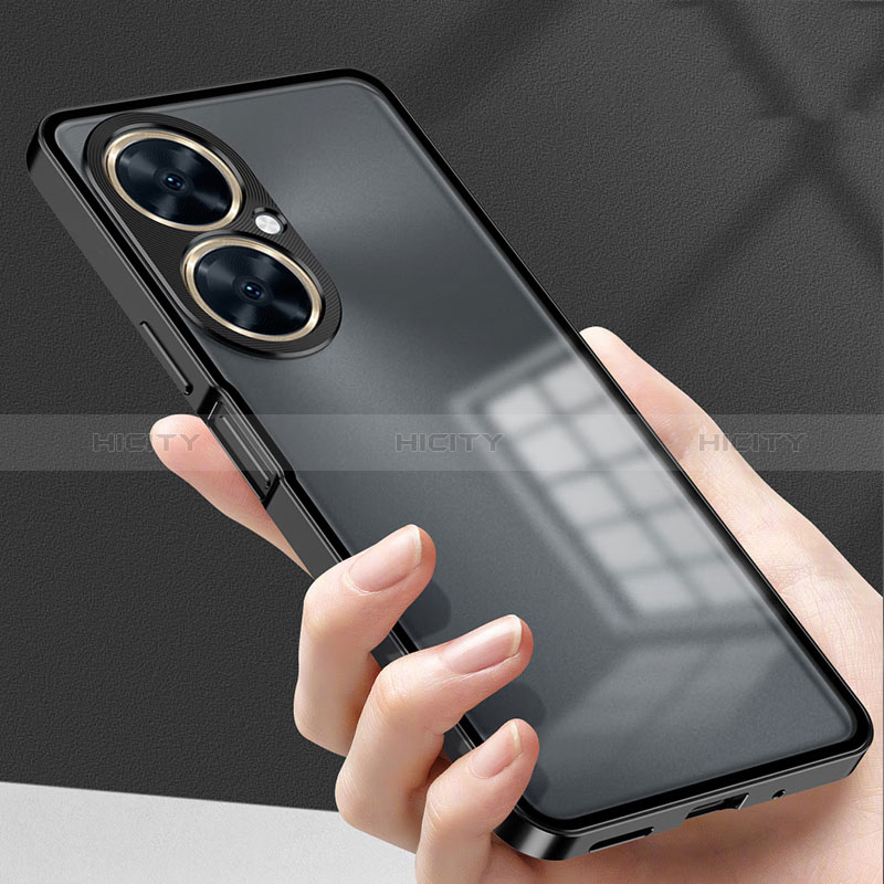 Funda Bumper Lujo Marco de Aluminio Espejo 360 Grados Carcasa P01 para Huawei Nova 11i