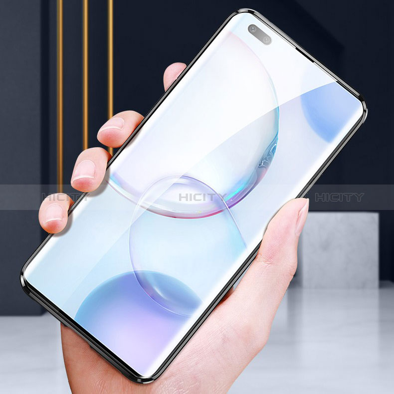 Funda Bumper Lujo Marco de Aluminio Espejo 360 Grados Carcasa P01 para Huawei Nova 9 Pro