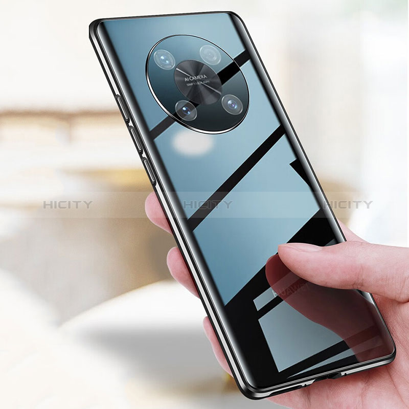 Funda Bumper Lujo Marco de Aluminio Espejo 360 Grados Carcasa P01 para Huawei Nova Y90