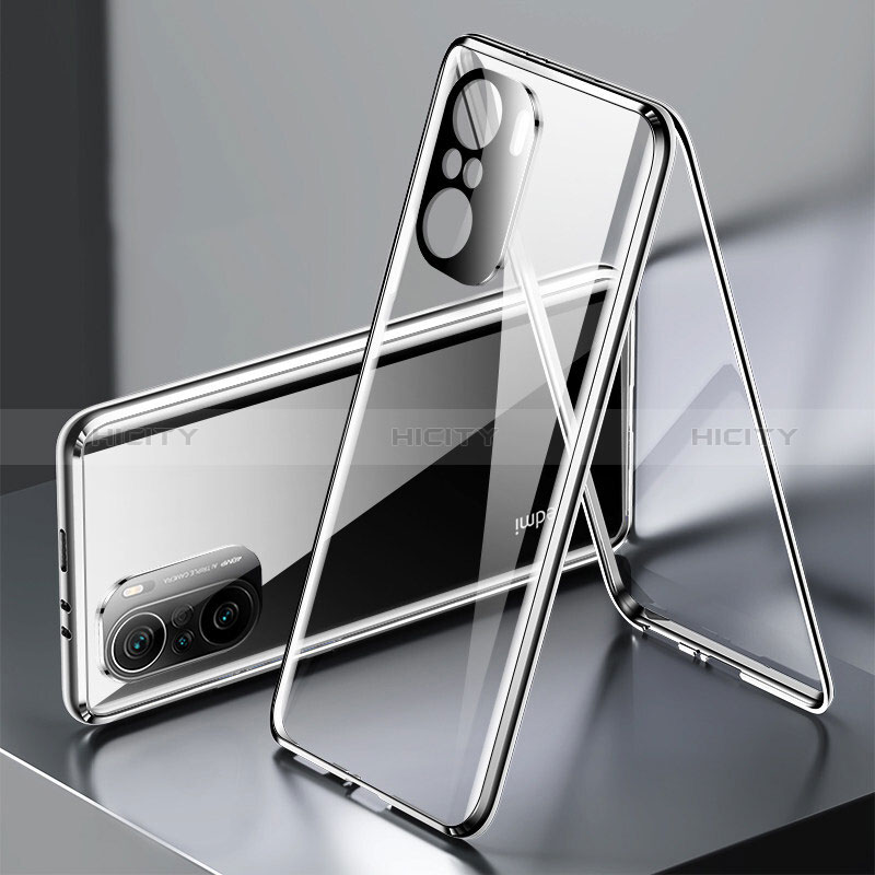 Funda Bumper Lujo Marco de Aluminio Espejo 360 Grados Carcasa P01 para Xiaomi Mi 11X 5G