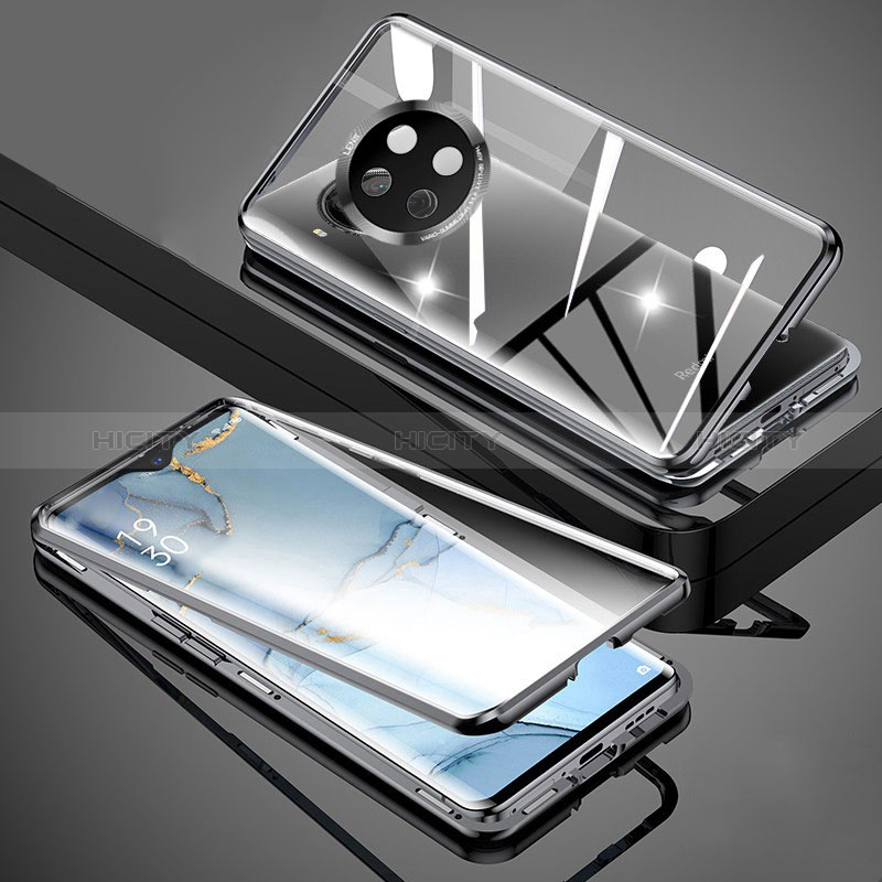 Funda Bumper Lujo Marco de Aluminio Espejo 360 Grados Carcasa P02 para Xiaomi Mi 10i 5G