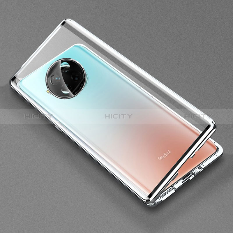 Funda Bumper Lujo Marco de Aluminio Espejo 360 Grados Carcasa P02 para Xiaomi Mi 10i 5G