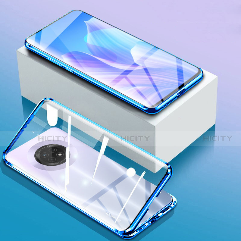 Funda Bumper Lujo Marco de Aluminio Espejo 360 Grados Carcasa para Huawei Enjoy 20 Plus 5G