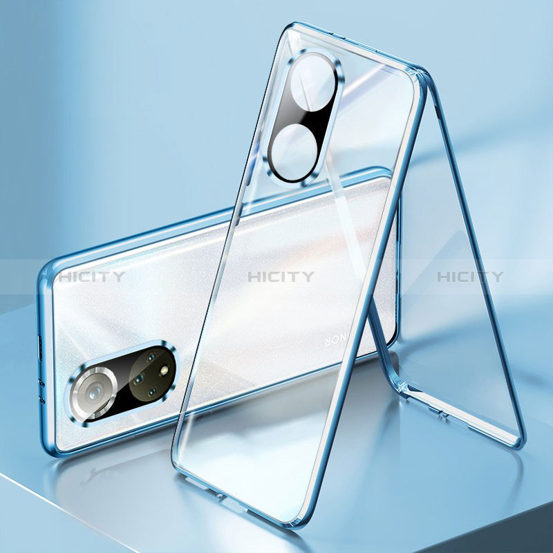 Funda Bumper Lujo Marco de Aluminio Espejo 360 Grados Carcasa para Huawei Honor 50 5G