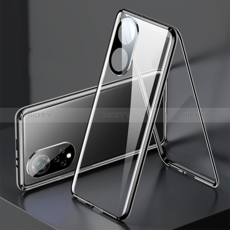 Funda Bumper Lujo Marco de Aluminio Espejo 360 Grados Carcasa para Huawei Honor 50 5G