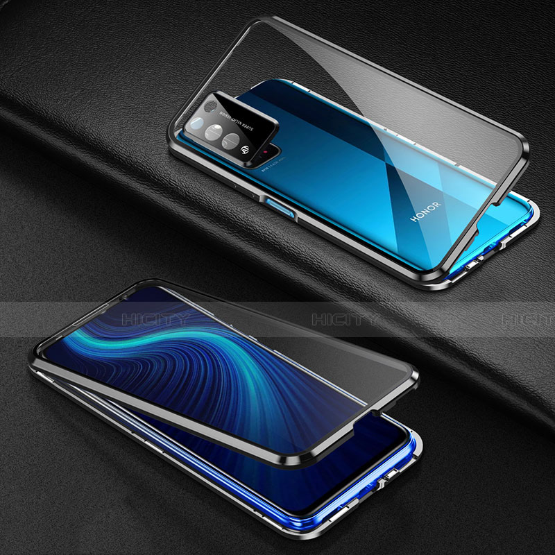 Funda Bumper Lujo Marco de Aluminio Espejo 360 Grados Carcasa para Huawei Honor X10 5G