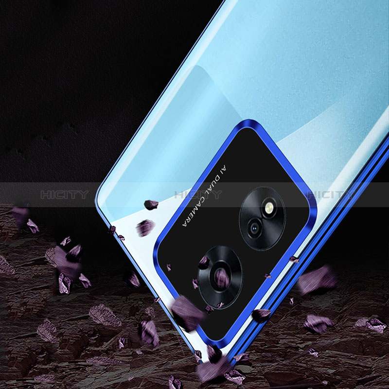 Funda Bumper Lujo Marco de Aluminio Espejo 360 Grados Carcasa para Huawei Honor X5 Plus