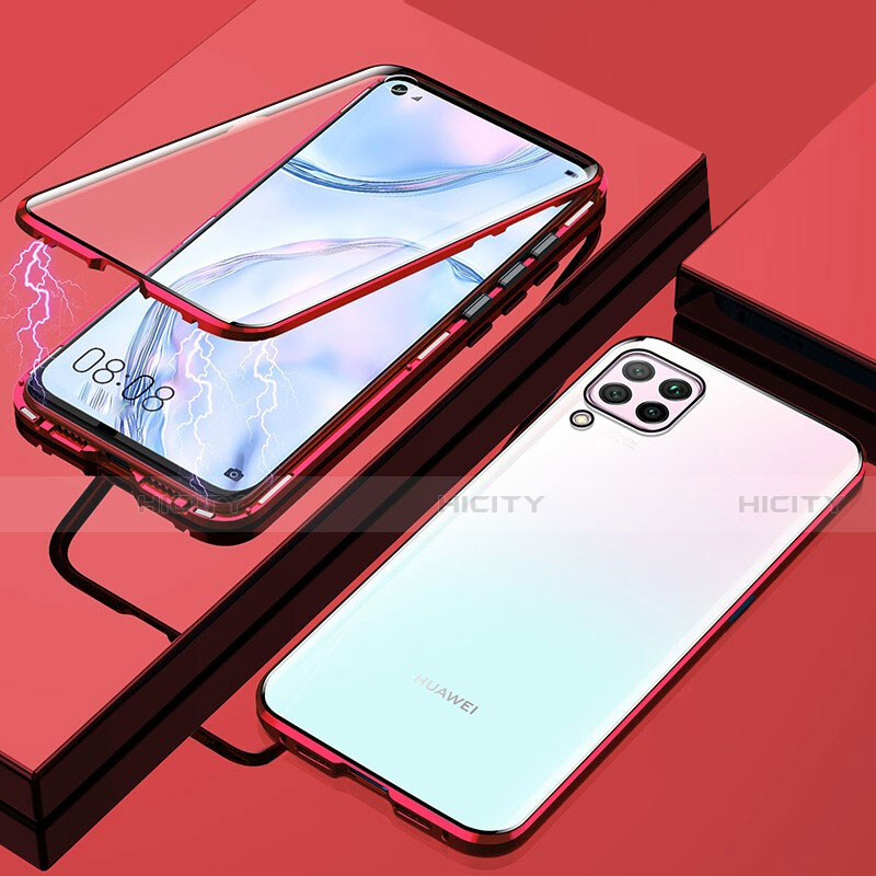 Funda Bumper Lujo Marco de Aluminio Espejo 360 Grados Carcasa para Huawei Nova 6 SE