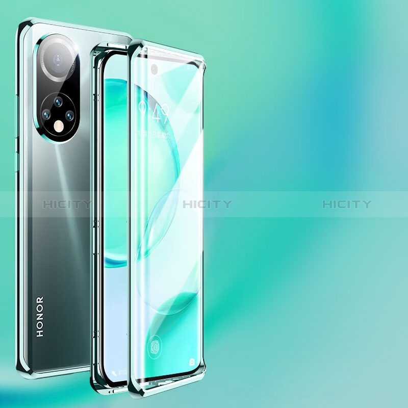 Funda Bumper Lujo Marco de Aluminio Espejo 360 Grados Carcasa para Huawei Nova 9