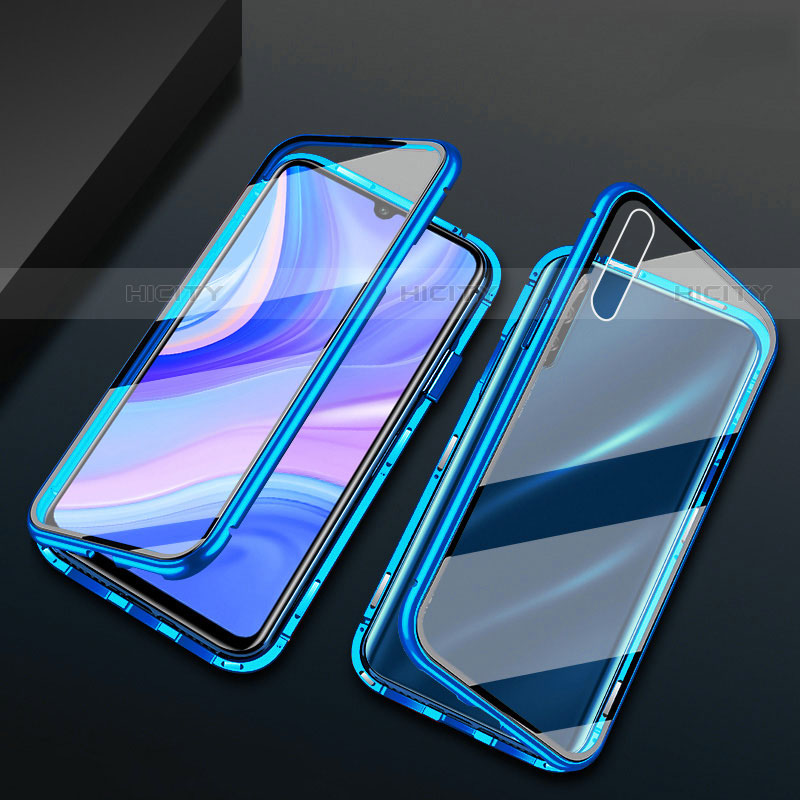 Funda Bumper Lujo Marco de Aluminio Espejo 360 Grados Carcasa para Huawei P smart S