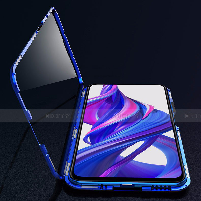 Funda Bumper Lujo Marco de Aluminio Espejo 360 Grados Carcasa para Huawei P Smart Z (2019)