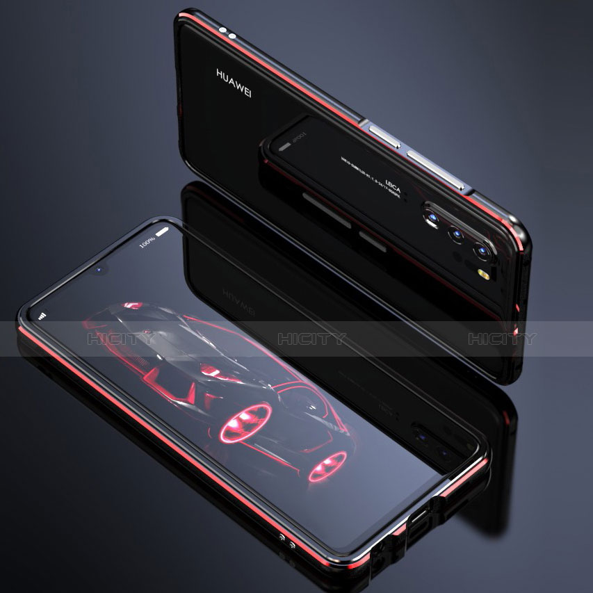 Funda Bumper Lujo Marco de Aluminio Espejo 360 Grados Carcasa para Huawei P30