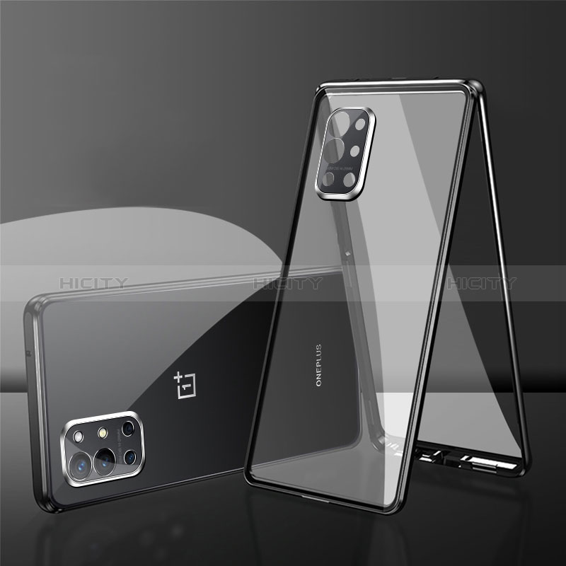 Funda Bumper Lujo Marco de Aluminio Espejo 360 Grados Carcasa para OnePlus 9R 5G